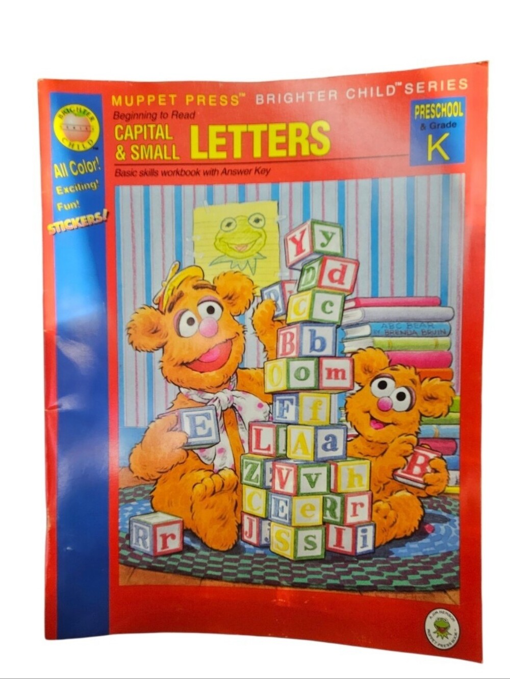 Muppets Phonics: Beginning To Read(Jim Henson's Preschool & K) 1993 Paperback